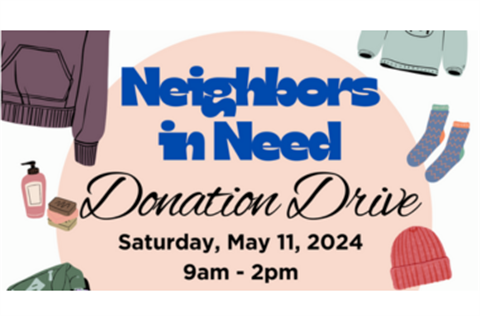 Neighbors in Need Donation Drive